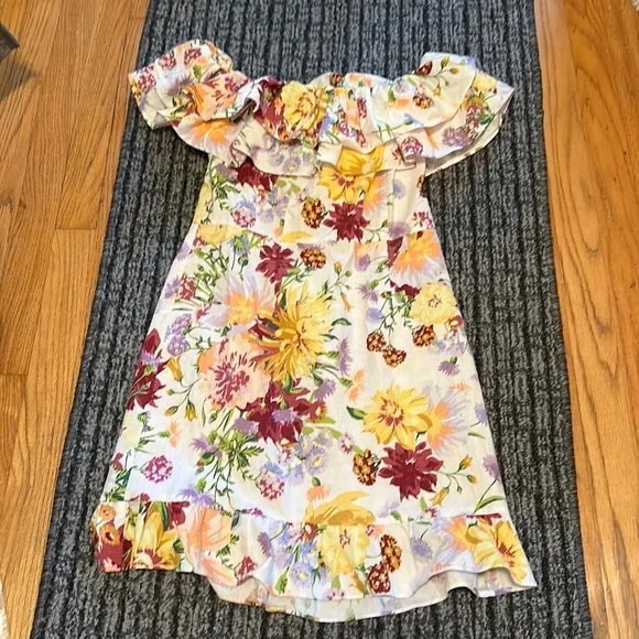 H&M | Dresses | Hm Flounced Offtheshoulder Dress Floral Print Side Zipper | Poshmark H&M | Dresses | Hm Flounced Offtheshoulder Dress Floral Print Side Zipper | Poshmark